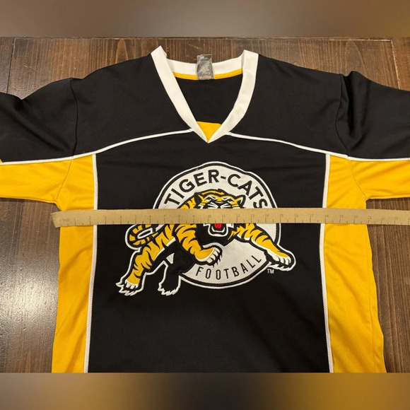 Hamilton Tiger Cats CFL Football Long Sleeve Jersey - Picture 7 of 8